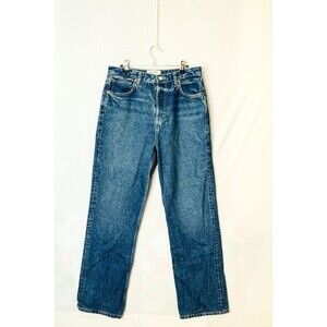 Reformation Blue Straight Leg Jeans
